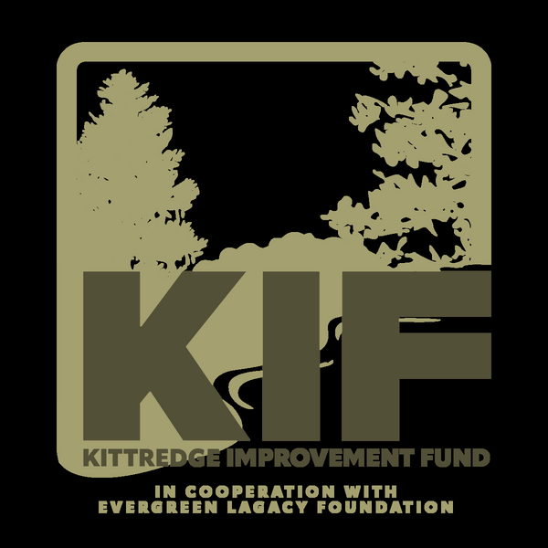 Kittredge Improvement Fund logo, in cooperation with Evergreen Legacy Foundation